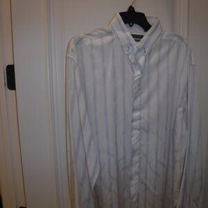 Christopher Wicks   XXL     French Cuffed Shirt    65% Polyester  35%Cotton